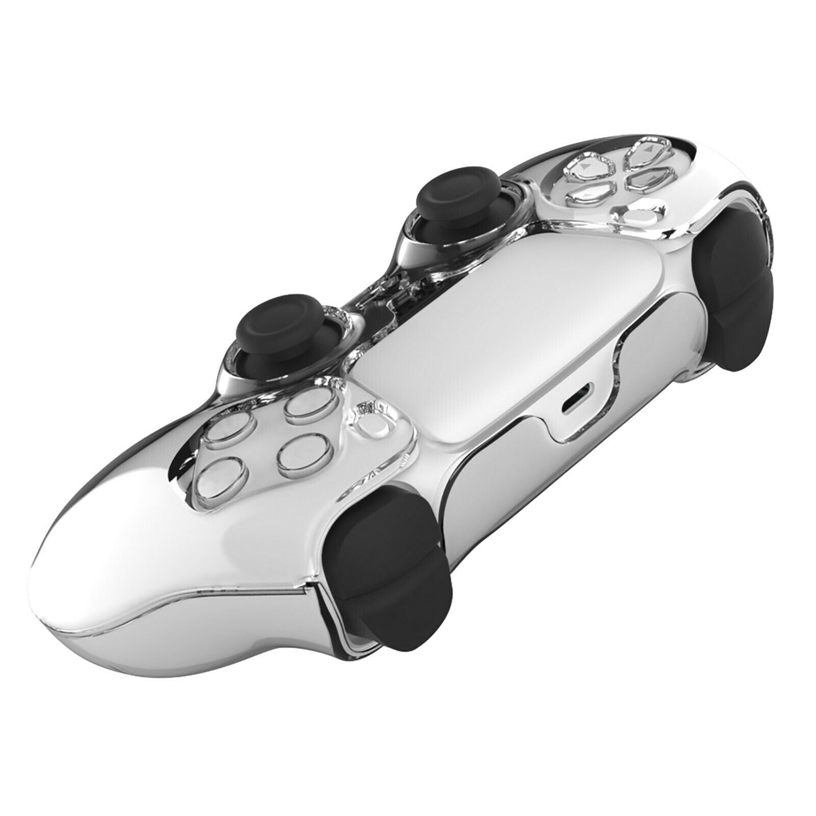 Transparent PC Soft Case Skin Grip Cover Protection Thumb Caps PS5 Controller