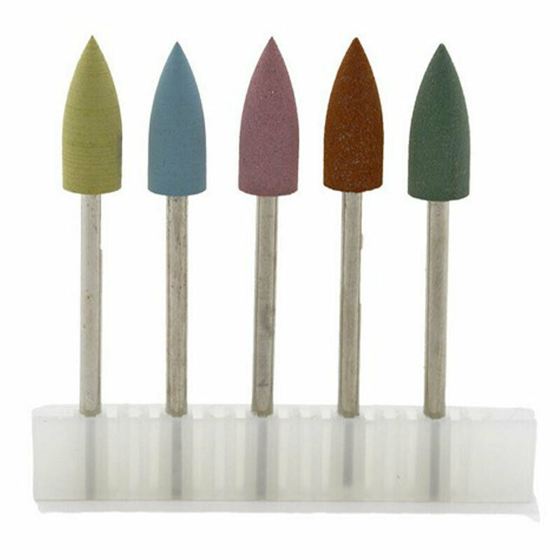 5pcs/set Nail Drill Bits Cuticle Manicure Machine Cutter Nail Art Polish ToolSJ