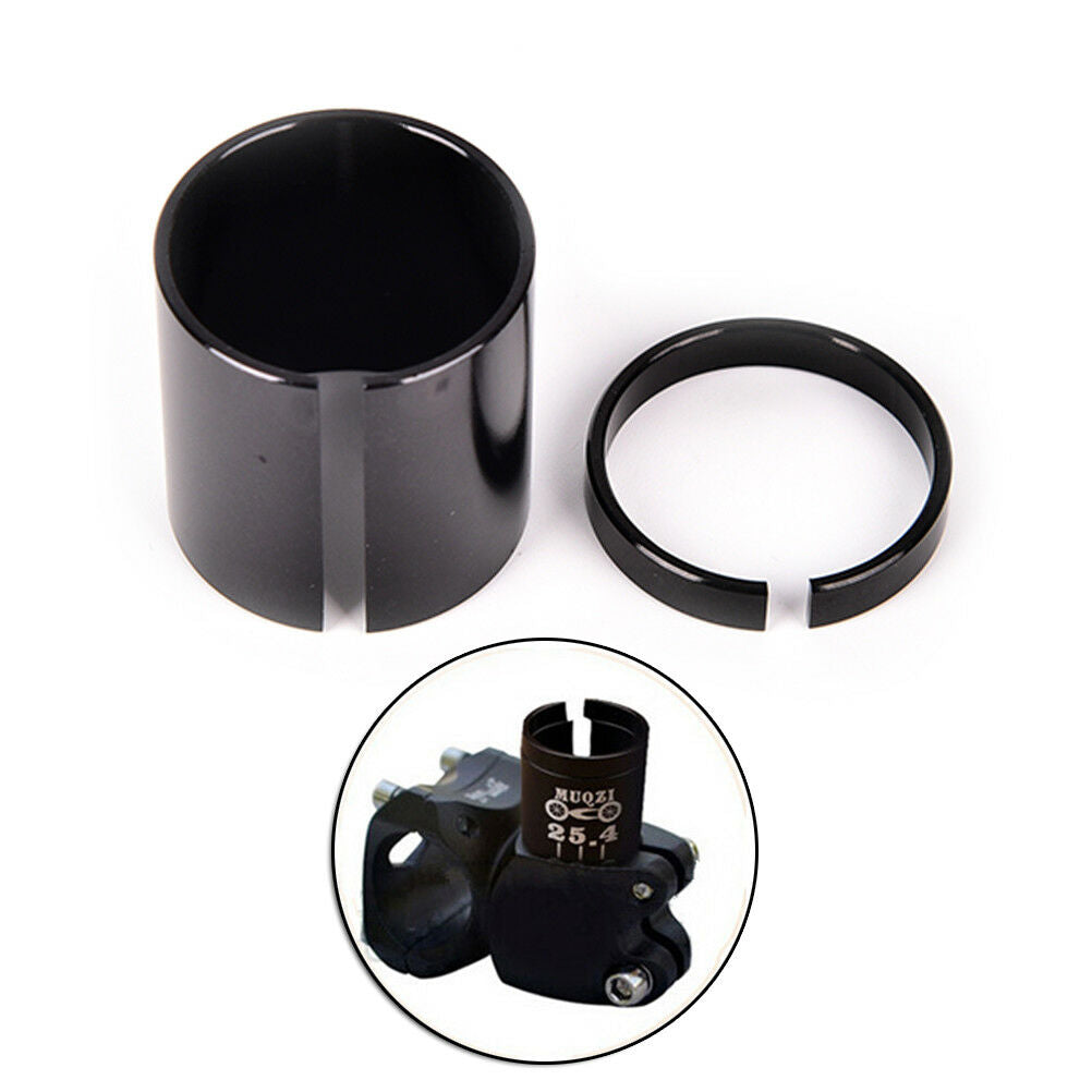 1x Bike Ahead Stem Shim Reducer Conversion Variable Ring Set 25.4 to 28.6mm BDA