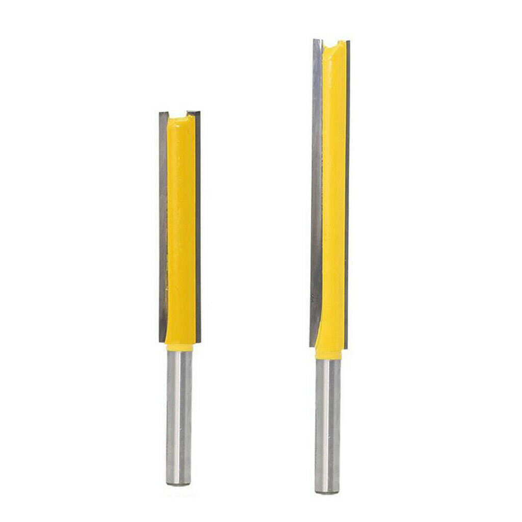 76.2mm Slotted Cutter Extra Long Straight Router Bit Edge Repair Trimming Blades