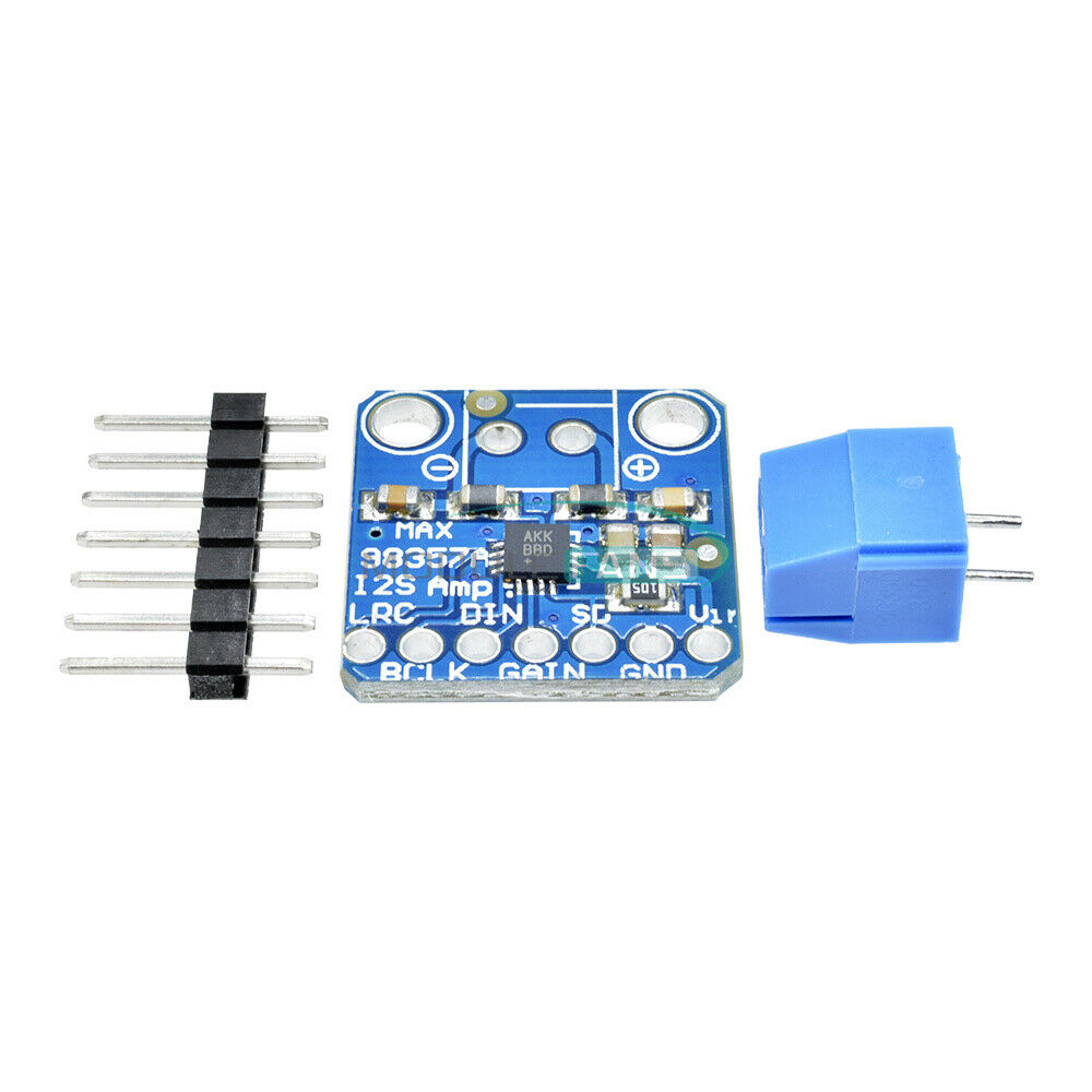 MAX98357  I2S Amplifier Breakout Interface Class D Module For ESP32 Raspberry Pi