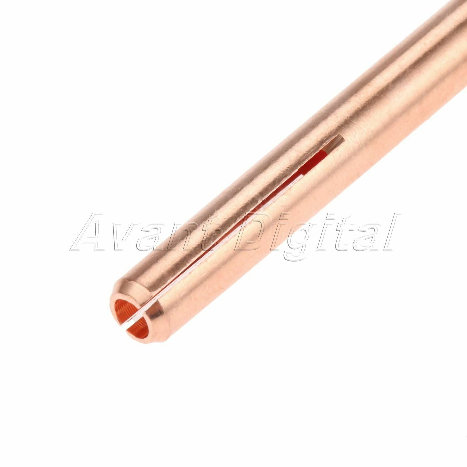 10Pcs Replace Kit 1/8" 10N25 3.2mm Collet Tips For WP17 18 26 TIG Welding Torch