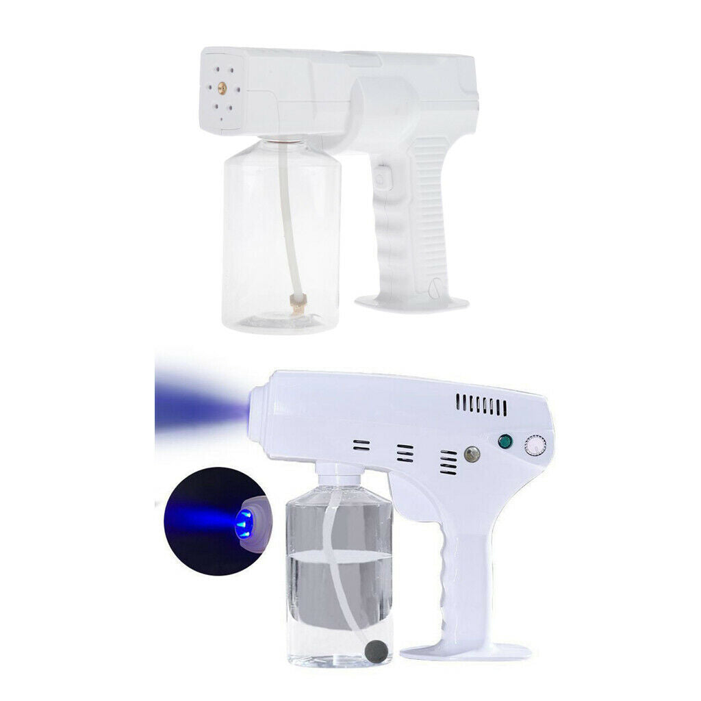 600ml Portable Blue Light Nano Spray Gun Fogging Paint Sprayer USB Charging