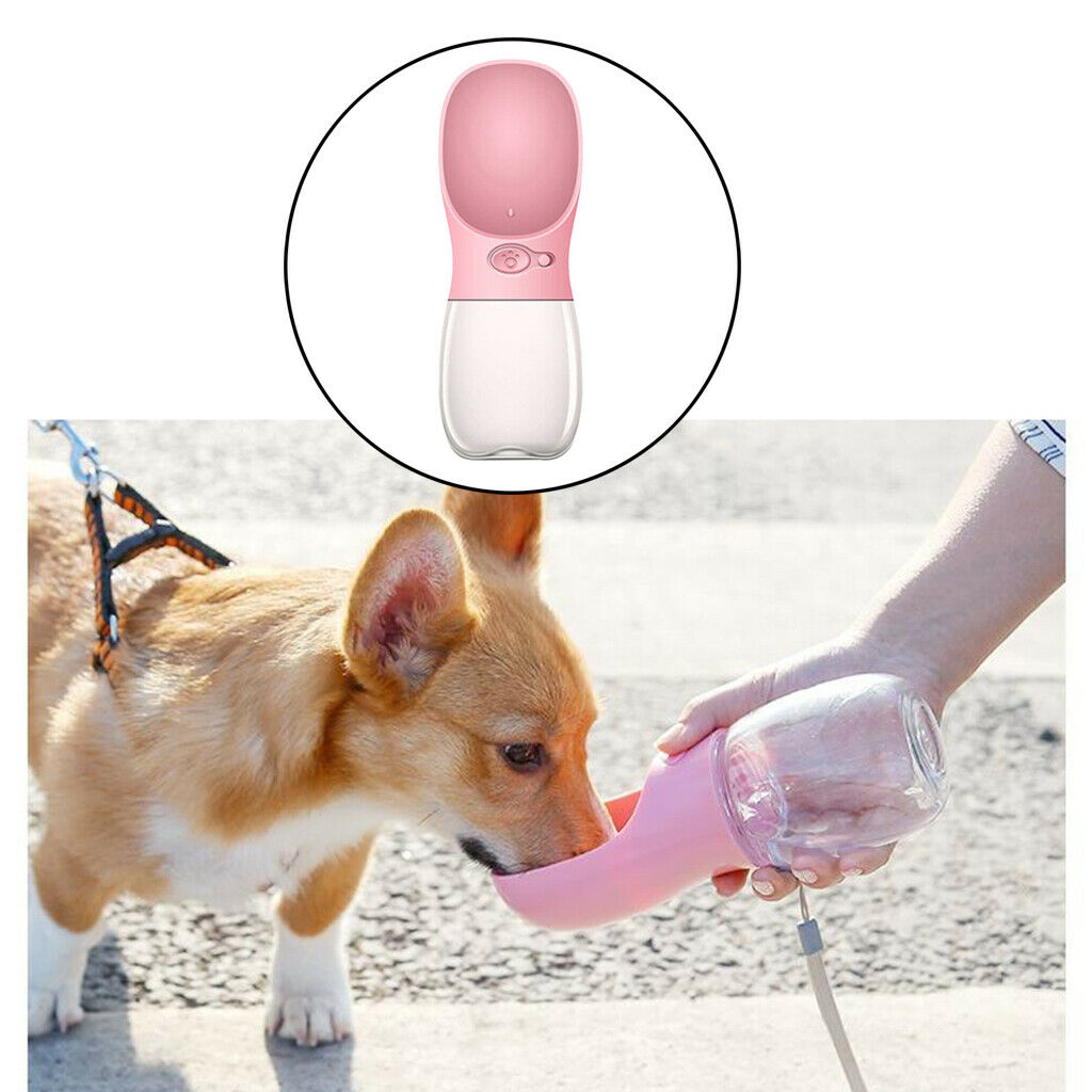 2Pieces Pet Water Cups Dog Water Dispenser Travel Water Bottle for Cat Dogs