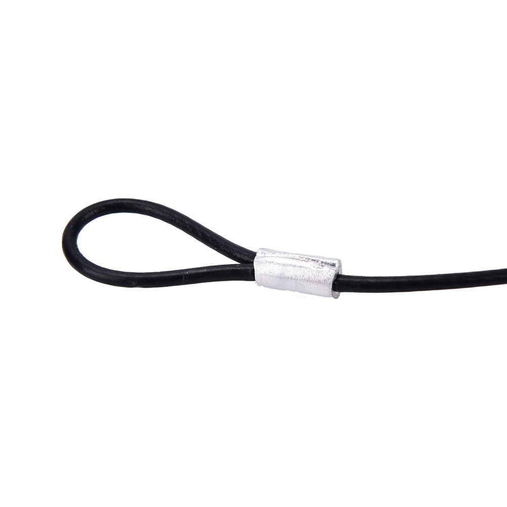 30 cm Safety Stainless Steel Lanyard Tether + Screw for Sess.l8