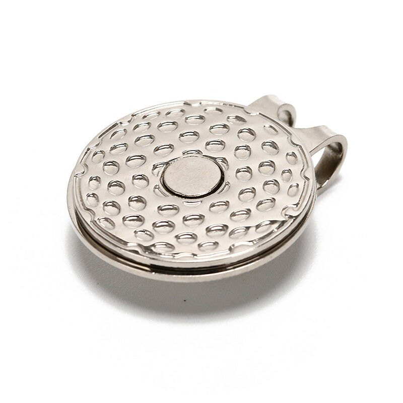 golf hat clip ball magnetic cap alloy clips golf outdoor alignment tools BDAU