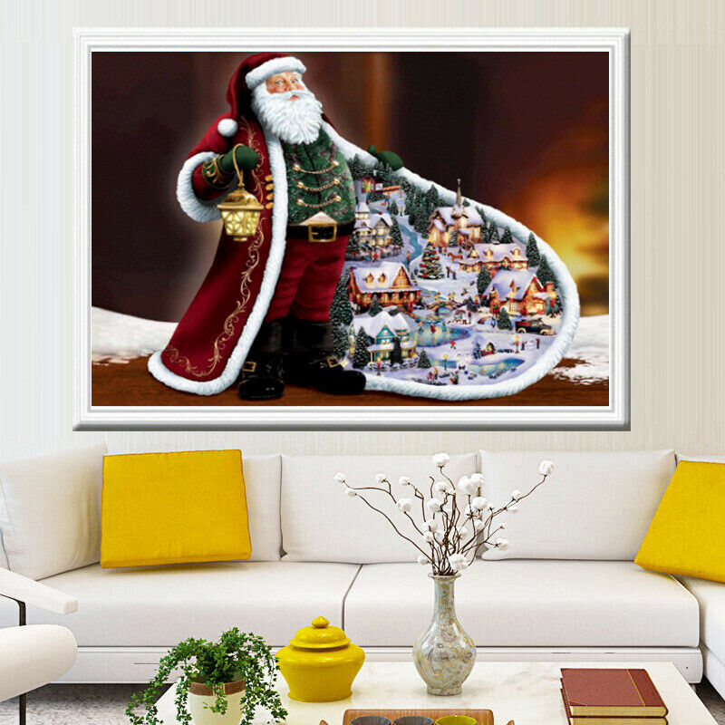 New DIY Full Drill Diamond Painting Kit for Adults Cross Stitch Embroidery Arts
