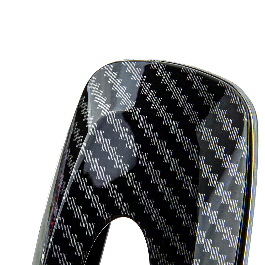 Carbon Fiber Style Smart Key Cover Case Shell Fit For Ford Focus Escape Ranger