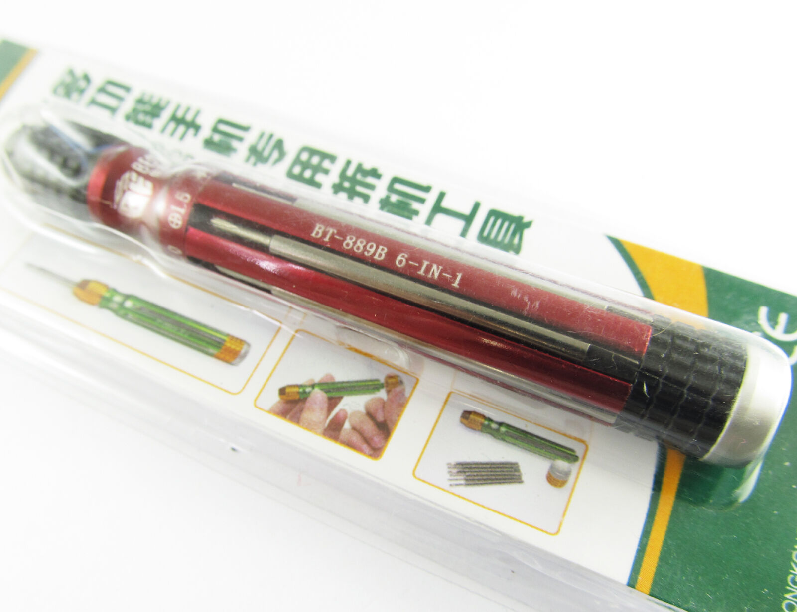 5set Best 889B 6 in 1 Multi-function Kit Set Screwdriver T2/T5/T6/PH000/1.2/Y2.0
