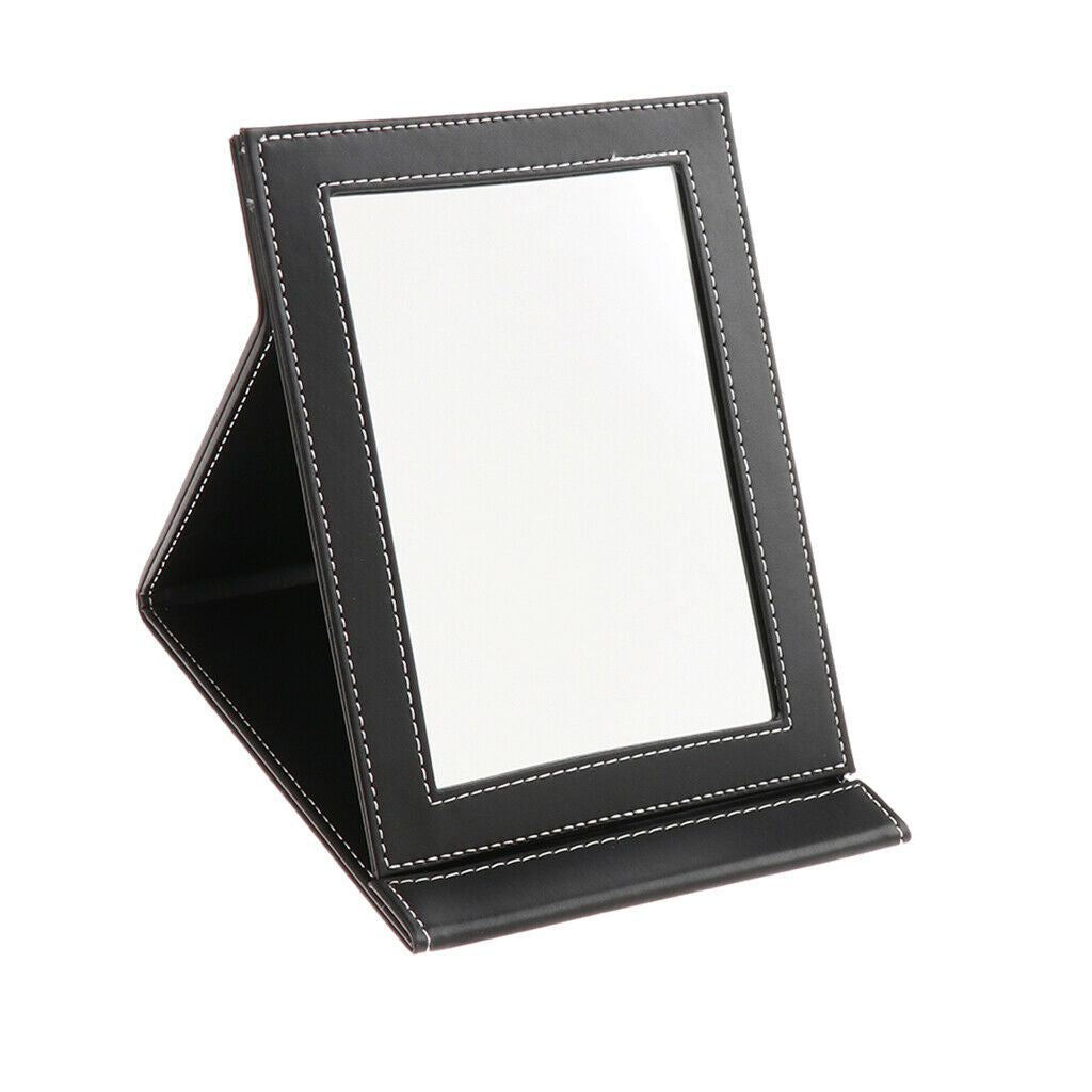 Durable Tabletop Makeup Mirror,Compact Portable Travel Mirror,Folding Mirror