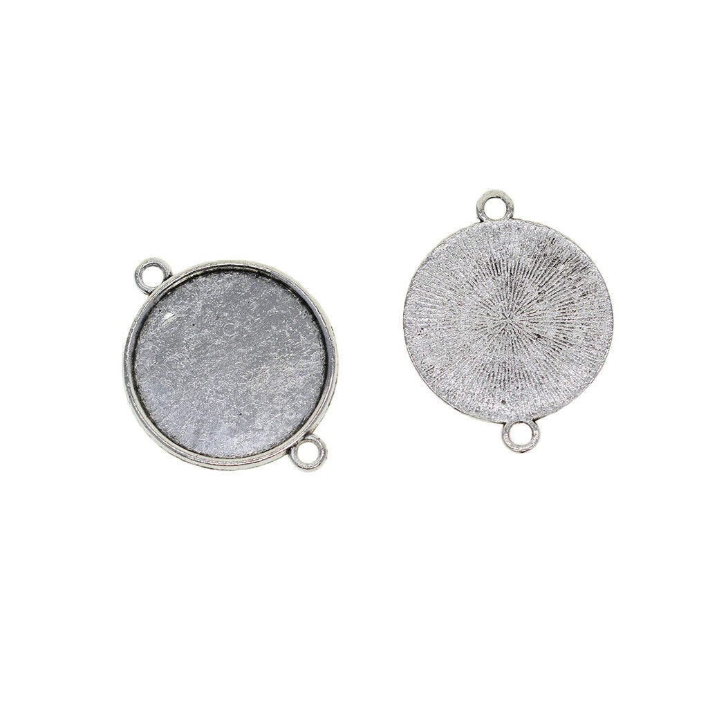 Blank Bezel 16mm 12mm Cabochon Base Trays Pendant DIY Jewelry Findings Tool