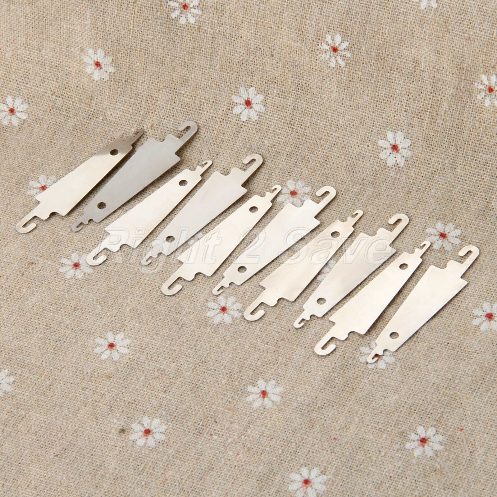 10pcs Stainless Steel Hook Needle Threader For Hand Sew Embroidery Cross Stitch