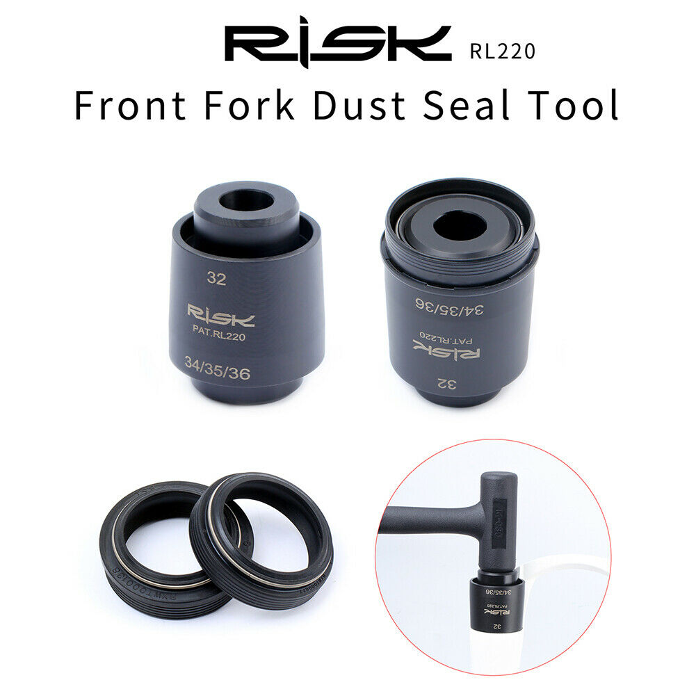 Bicycle Front Fork Dust Seal Installation Kit Driver Fits 32/34/35/36mm RL220