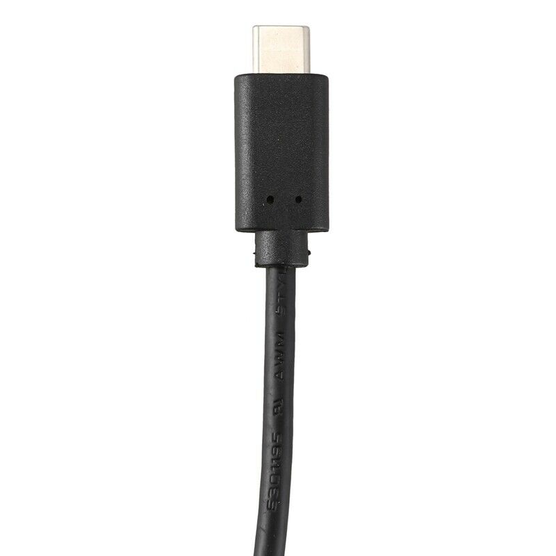 USB 3.0 Male & USB 2.0 Dual Power Data Y To Type-C USB-C Cable for Laptop & HaB4