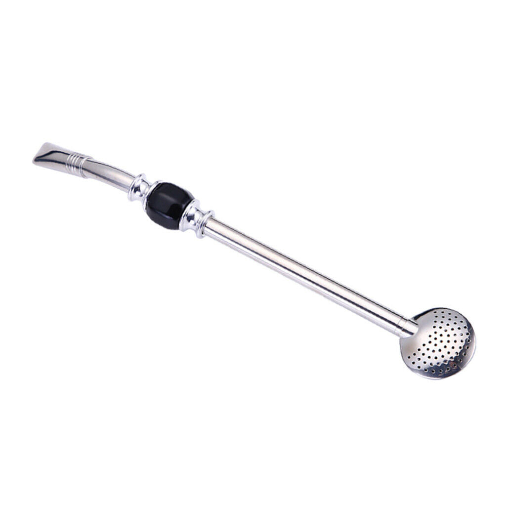 Stainless Steel Spoon Bombillas Yerba Mate Straw Drinking Spoon