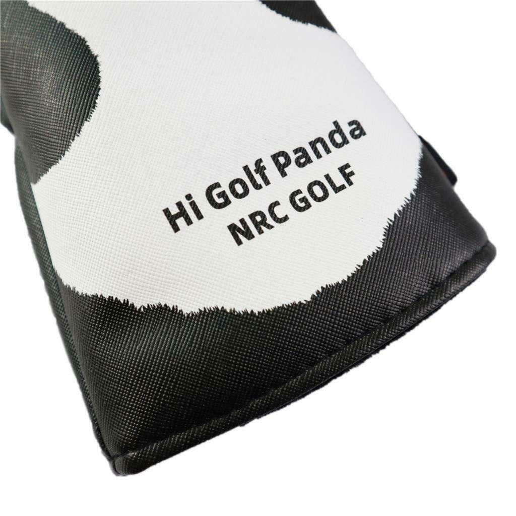 3 Premium Panda Golf Wood Driver Headcover Club Cover Guard Drivers Covers