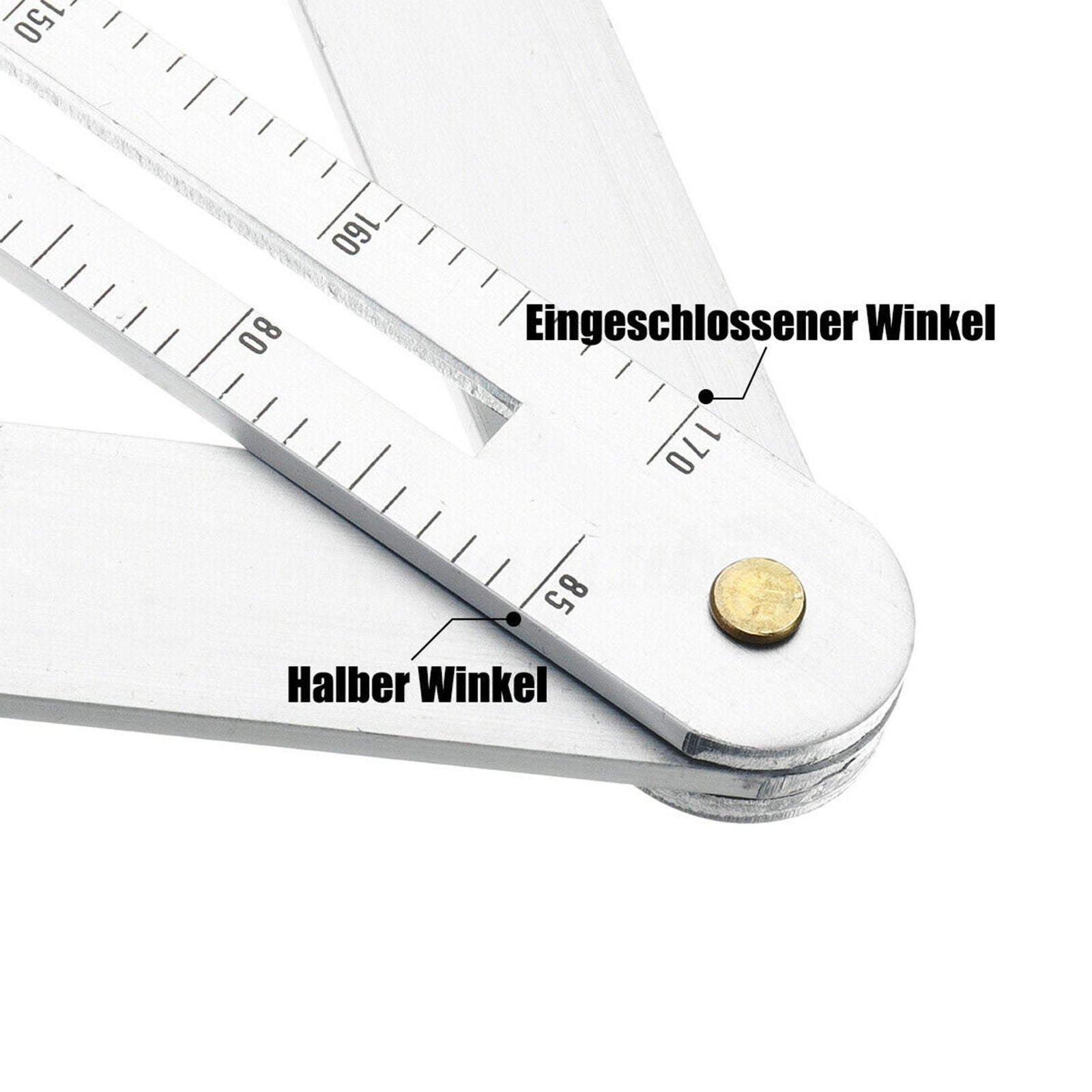 Miter Angle Measuring Tool Ruler Protractor Multi-Angle Frame Woodworking Tools