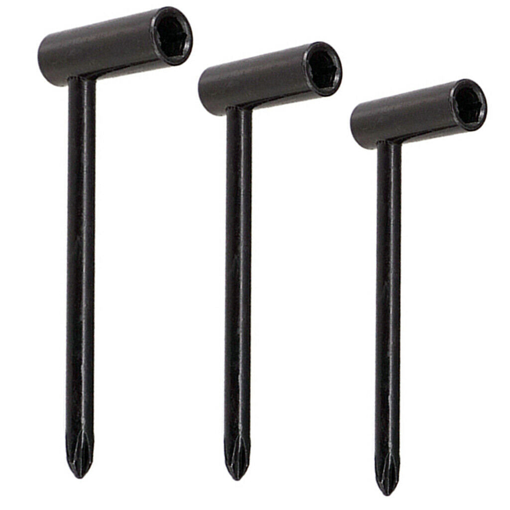Hexagon Wrench Guitar Neck Truss Rod Adjustment Spanner Tool Repair Black
