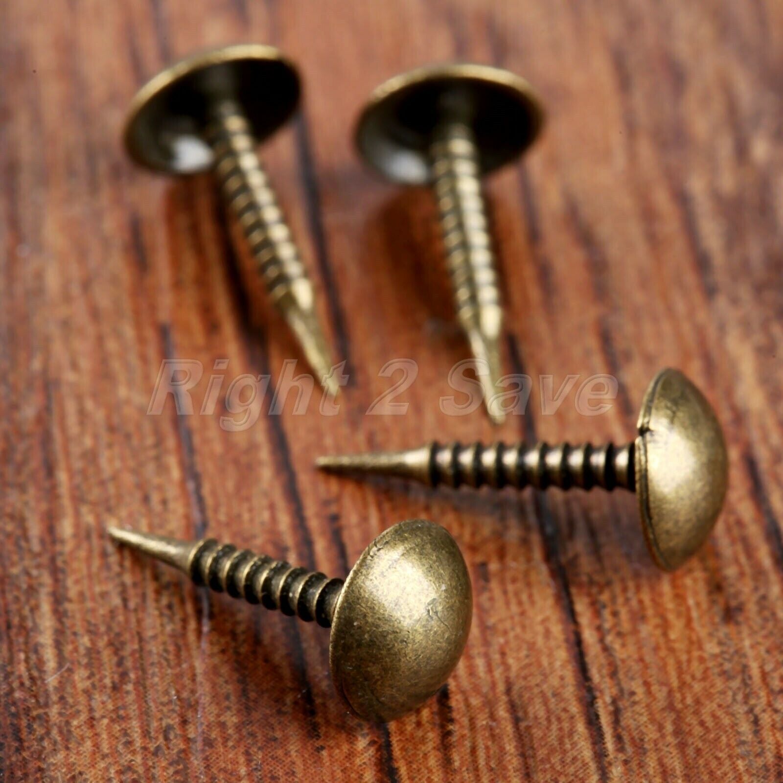 100 x Upholstery Nails Sofa Jewelry Box Iron Tacks Studs Pins Furniture Hardware