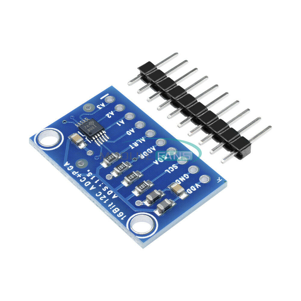 16-Bit ADS1115 I2C Module ADC 4 Channel With Pro Gain Amplifier RPi For Arduino