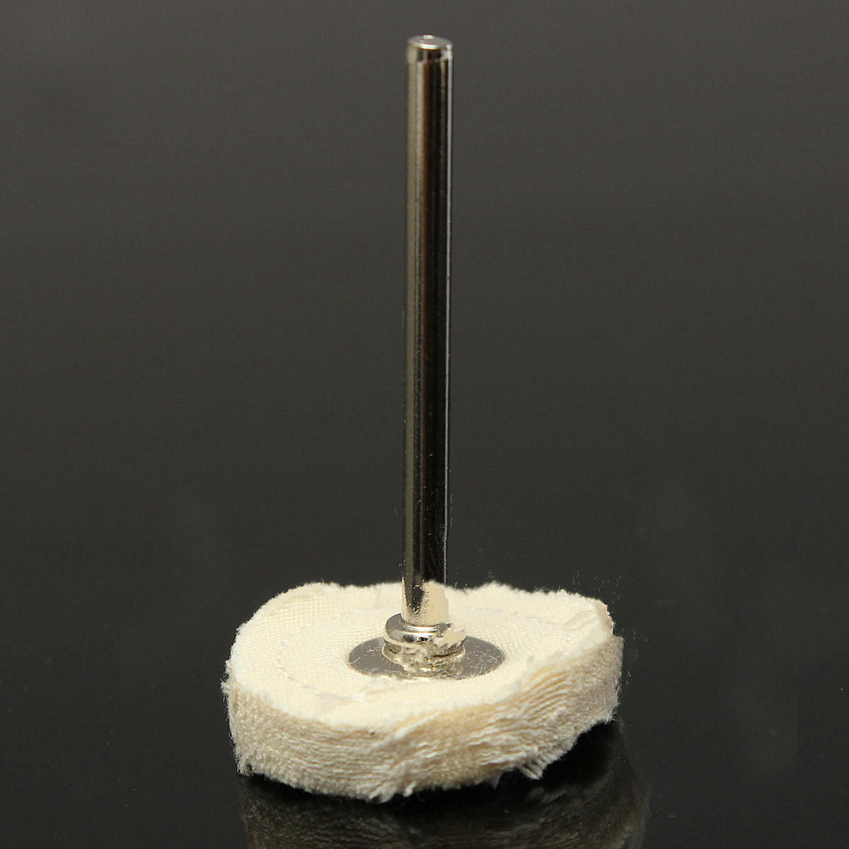 10Pcs 25mm Round Polishing Wheel Cloth Felt Polishers Pad Pads for Tool