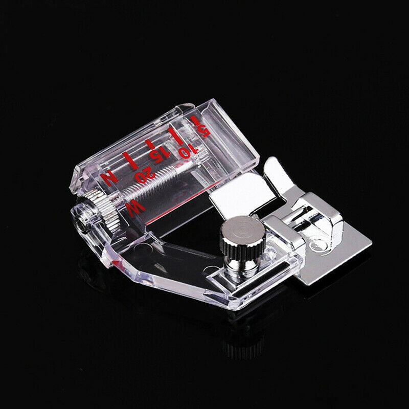 1 pcs Adjustable Bias Tape Binding Foot Snap On Presser Foot For Brother Sew TH