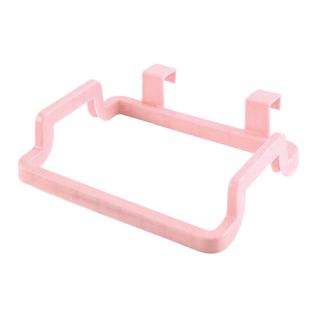 4pcs Multi-function Garbage Bag Rack Shelf for Cabinet Doors Cupboards Frame