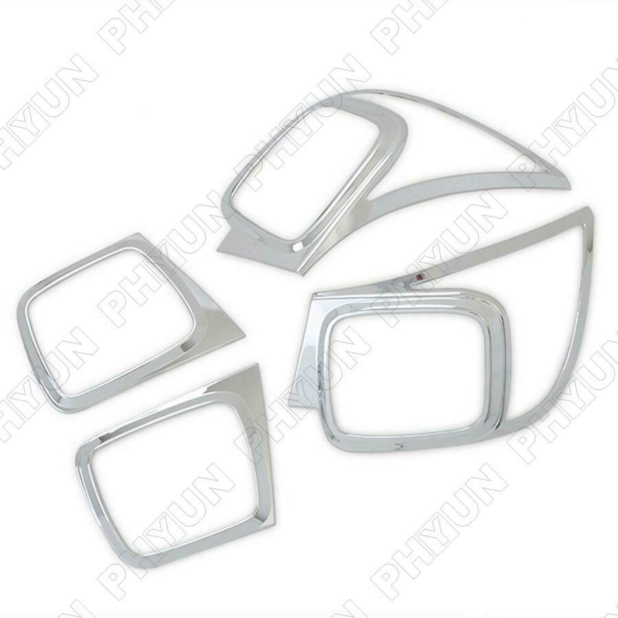For Chevrolet Malibu 2013-2015 Rear Tail Light Cover ABS Chrome Frame Trim Cover