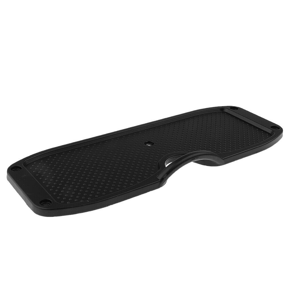 Black Aluminum Transom Plate Outboard Mounting Engine Bracket