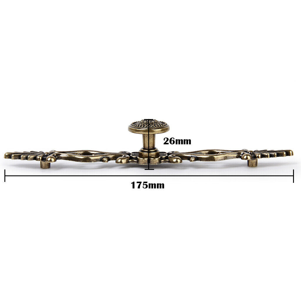 Beautiful Dresser Cabinet Door Pull Handle for Home Office Ornament Bronze