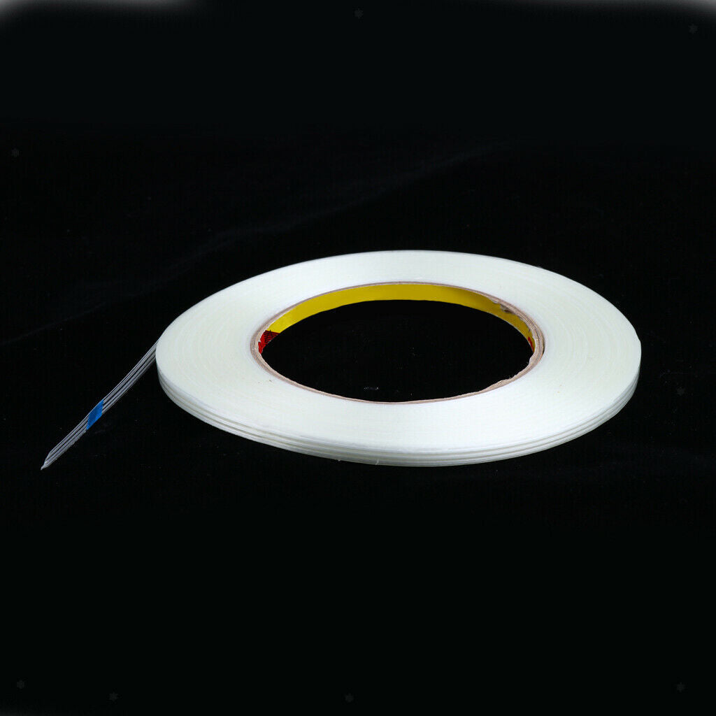 Fiberglass Strips Sticky Adhesive Fiber Thread Package Tape 50m × 5mm