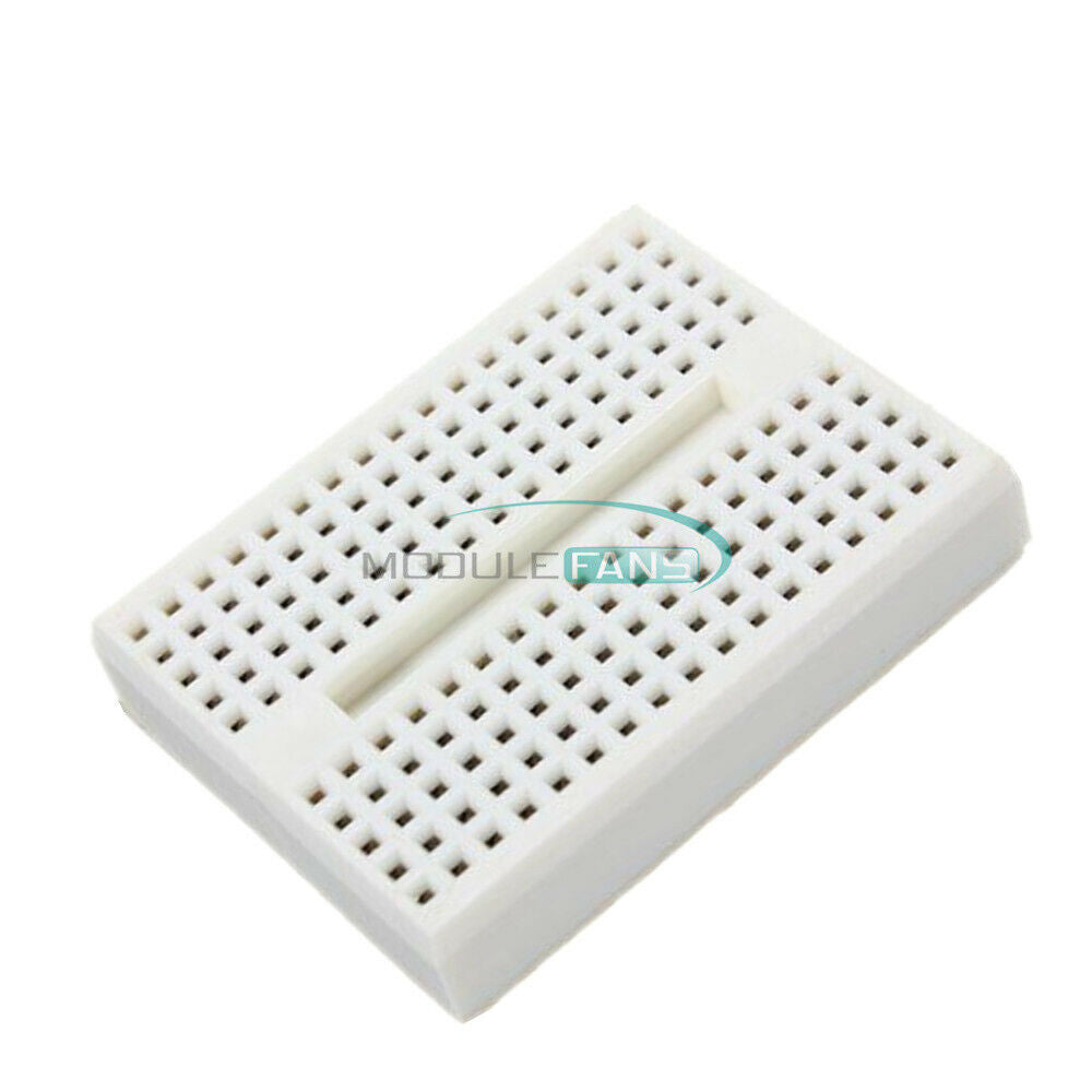 170 Tie-points Mini White Solderless Prototype Breadboard for Arduino Shield