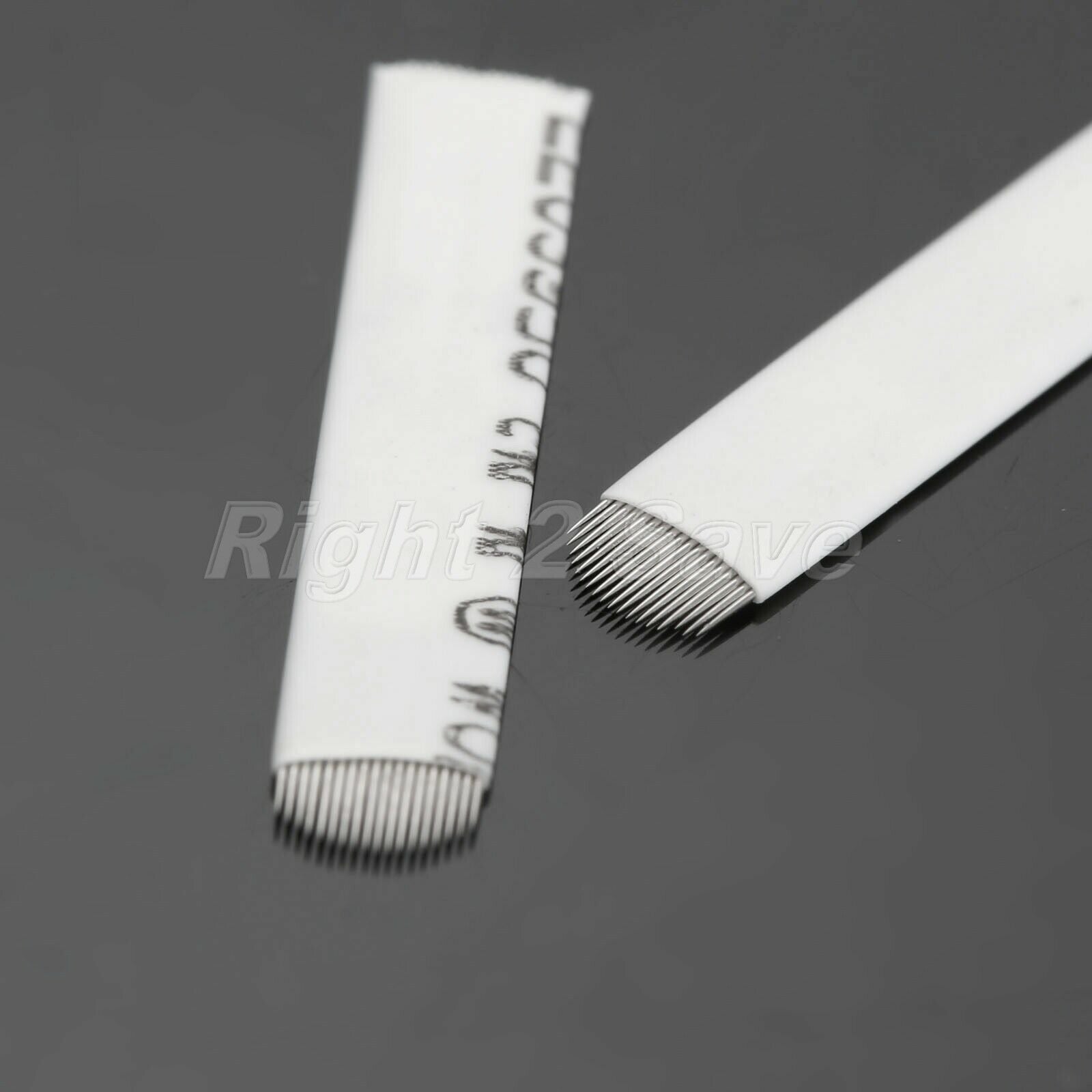 10Pcs 18 Pin U Curve Permanent Makeup Eyebrow Embroidery Tattoo Needles