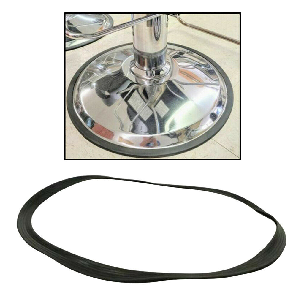 6X Barber Salon Chair Base Floor Protective Rubber Ring Gasket  22.8 inch 58cm