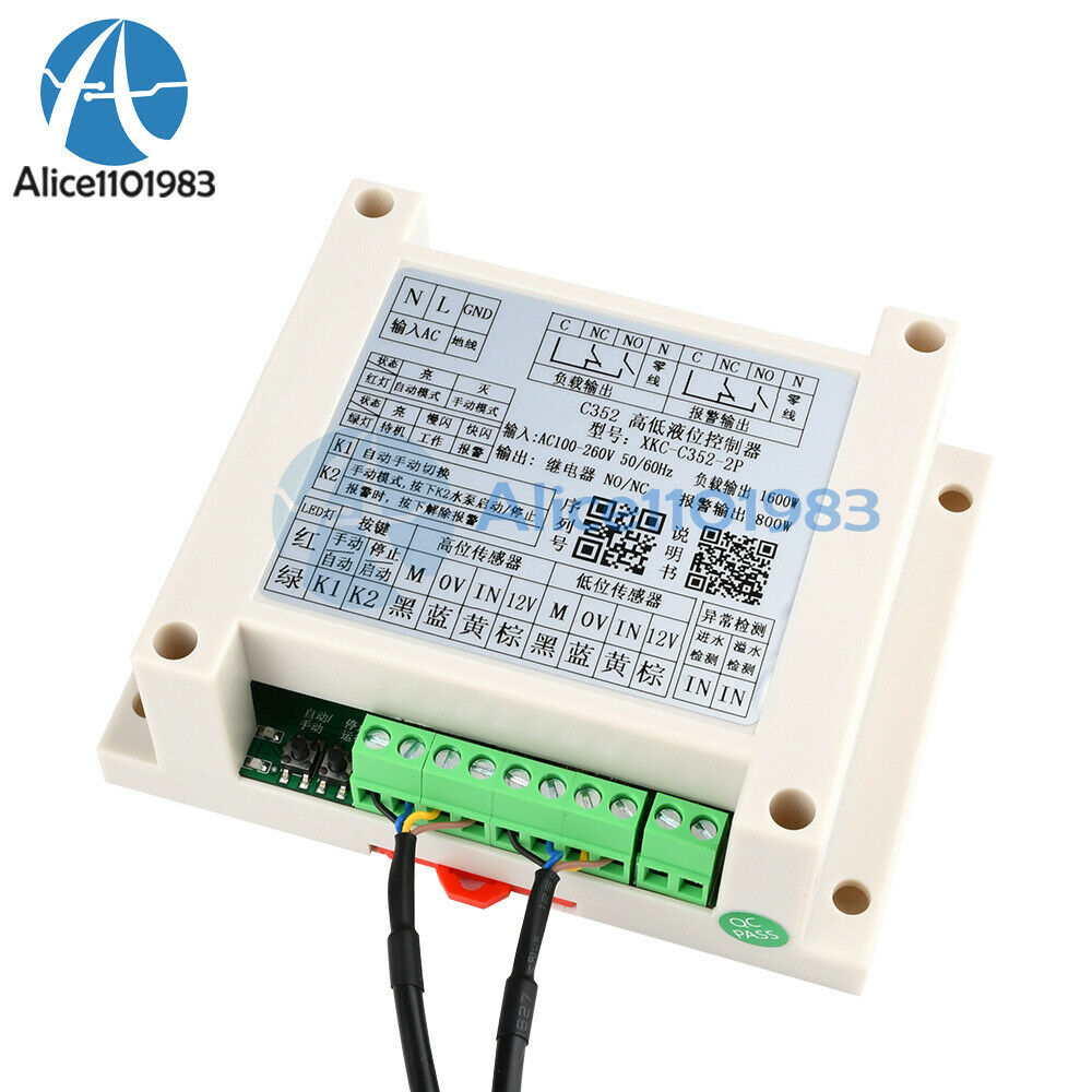 Non-contact Liquid Level Sensor Water Level Controller Automatic Water Supply