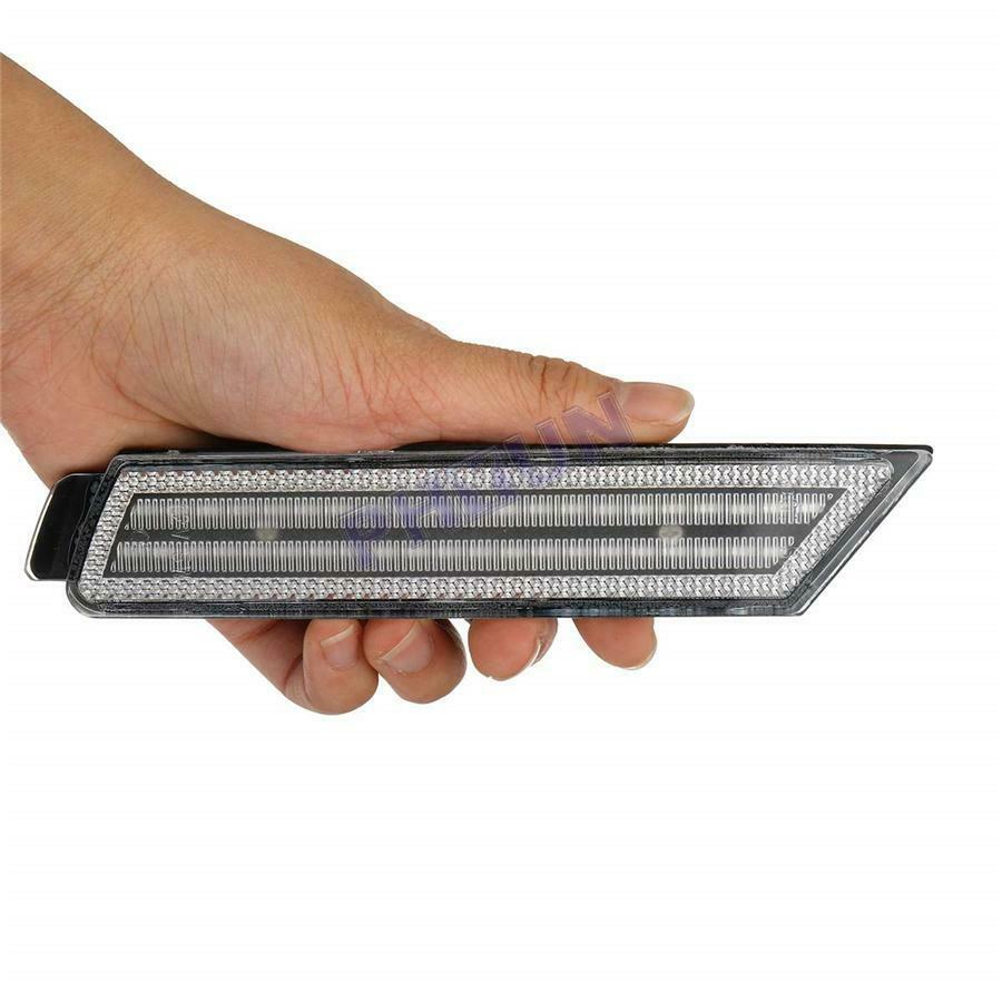 For 2010-2015 Chevy Camaro Left & Right Side Marker Lights Rear Red LED Lamps x2