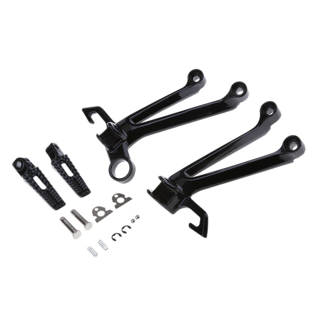 Rear Passenger Foot Peg Rest Bracket Rearsets For for Suzuki GSXR1000 05-06