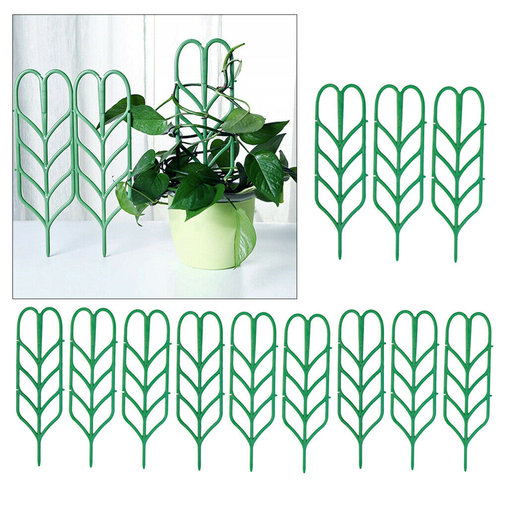 12Pieces Plant Vines Support Stand for Potted Plant Houseplant Trellis Frame