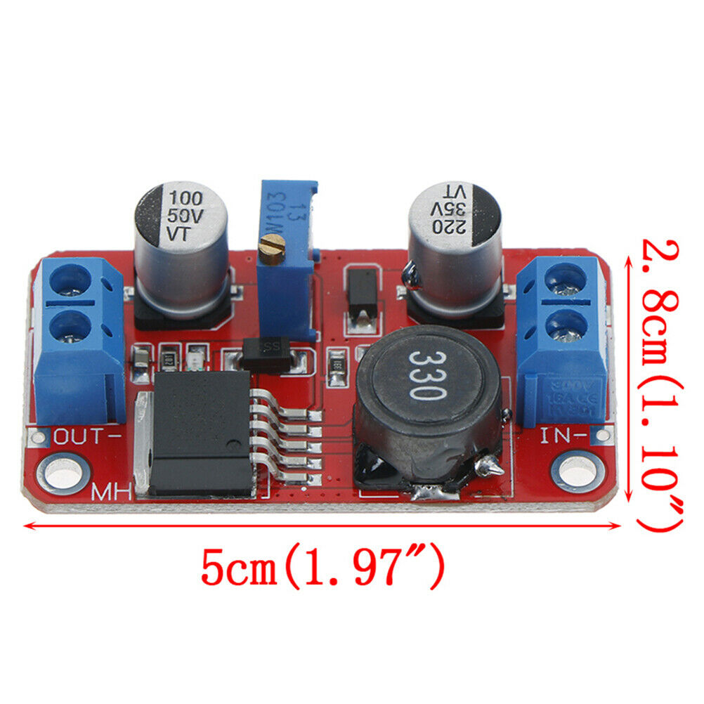 5A DC-DC step up power module boost volt converter3.3V-35V to 5V 6V 9V 12.l8