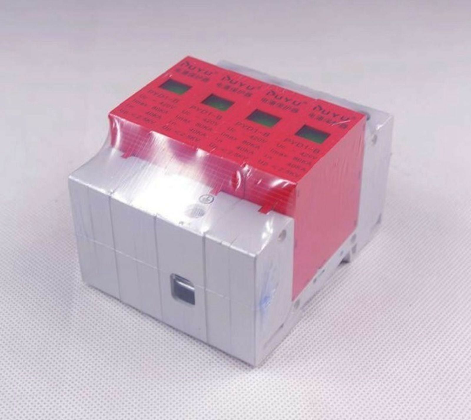 4Poles 40-80KA Thunder SPD Circuit Lightning Protection Device Arrester