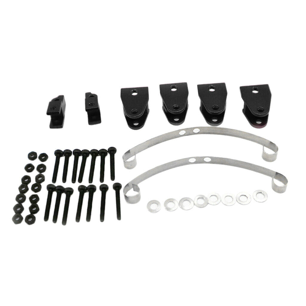 RC Car Lifting Lug Earring Set for WPL B14 B24 B16 B36   Q60 Q61 Black