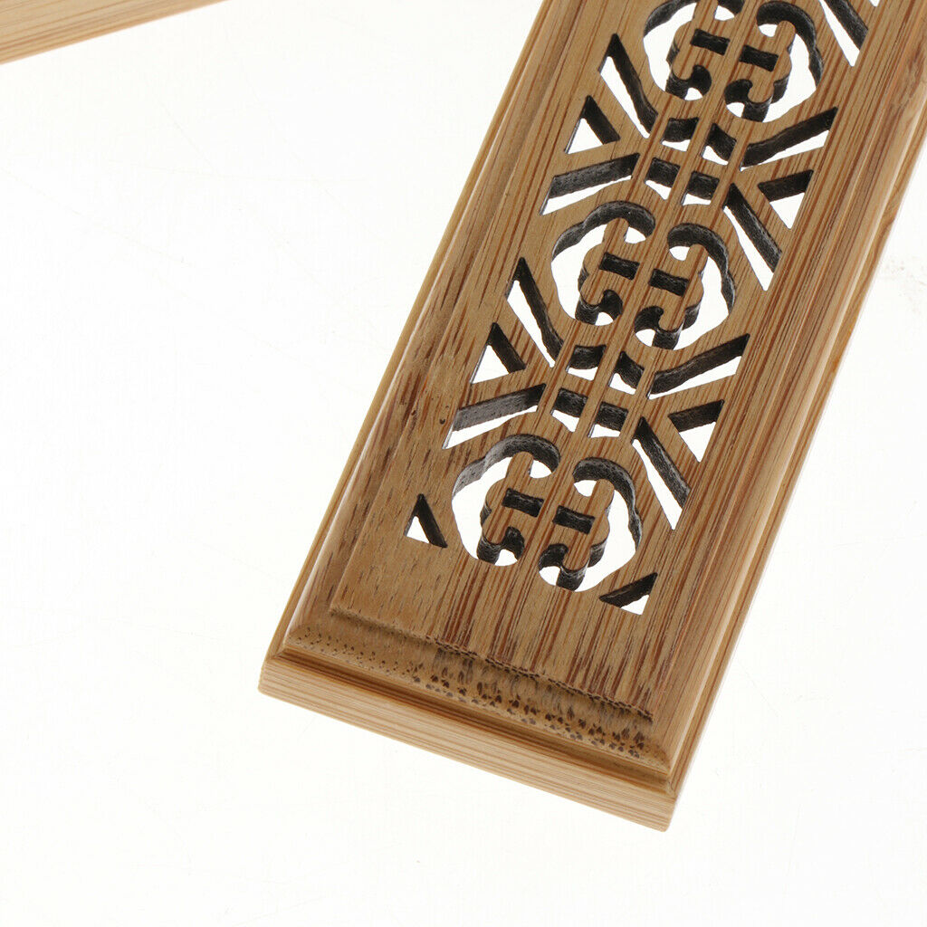 Hollow Bamboo Incense Stick Burner Wooden Censer for Home Decor  Style-7
