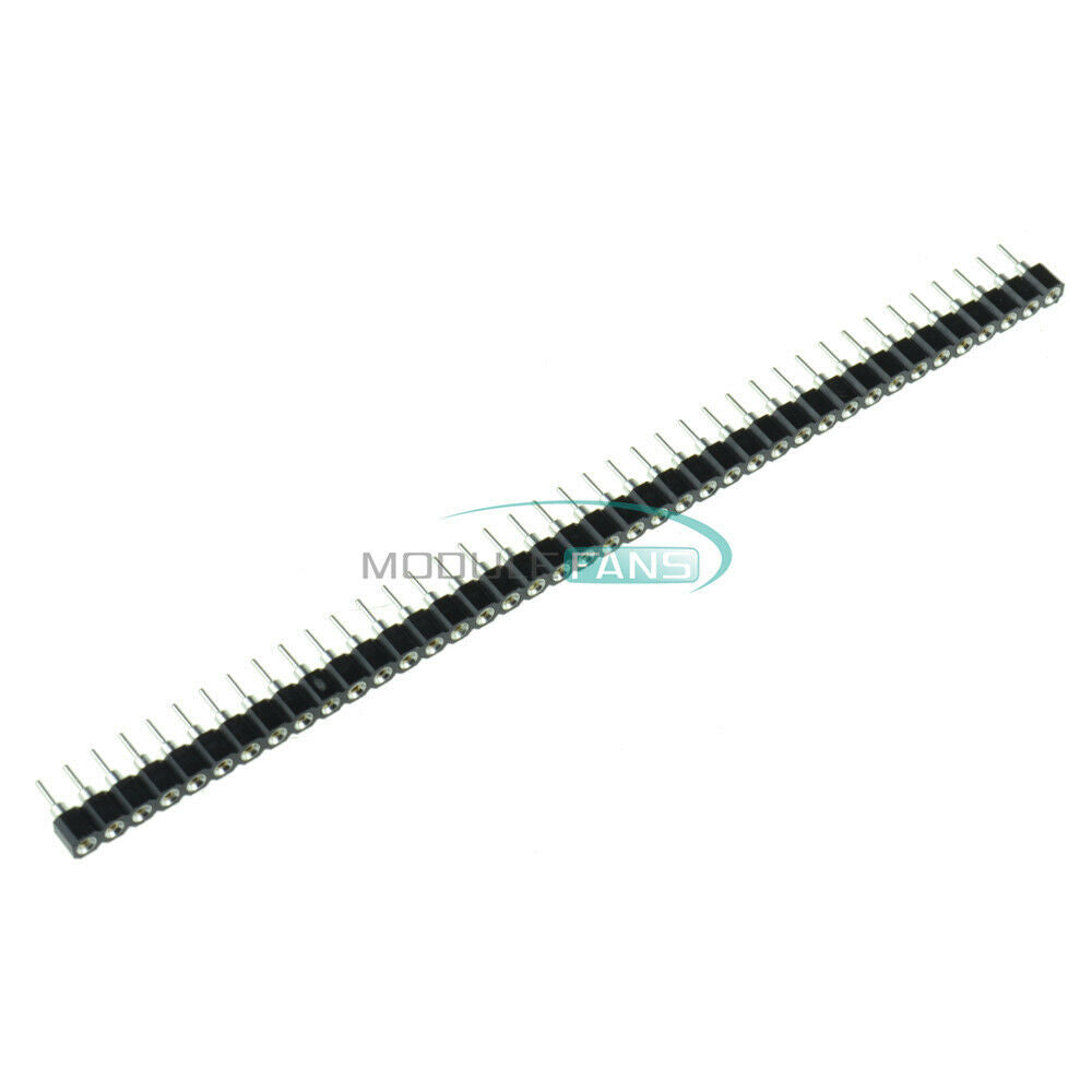 5PCS 40pin Strip Tin PCB Female IC Breakable Round Single Row Header Socket