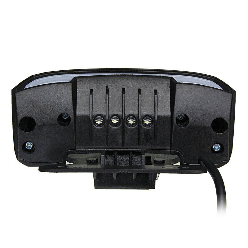 LED Motorcycle Scooter Bike Turn Signals Tail Light Cafe Racer Fender Edge Brake
