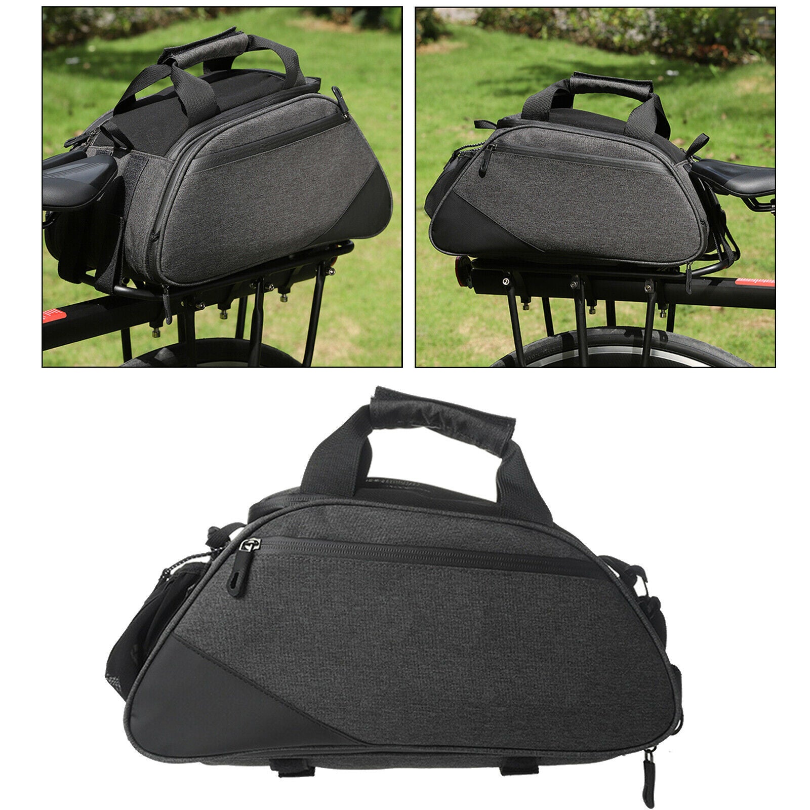 Bike Bicycle Rear Seat Bag Tail Seat Luggage Trunk Storage Case Traveling