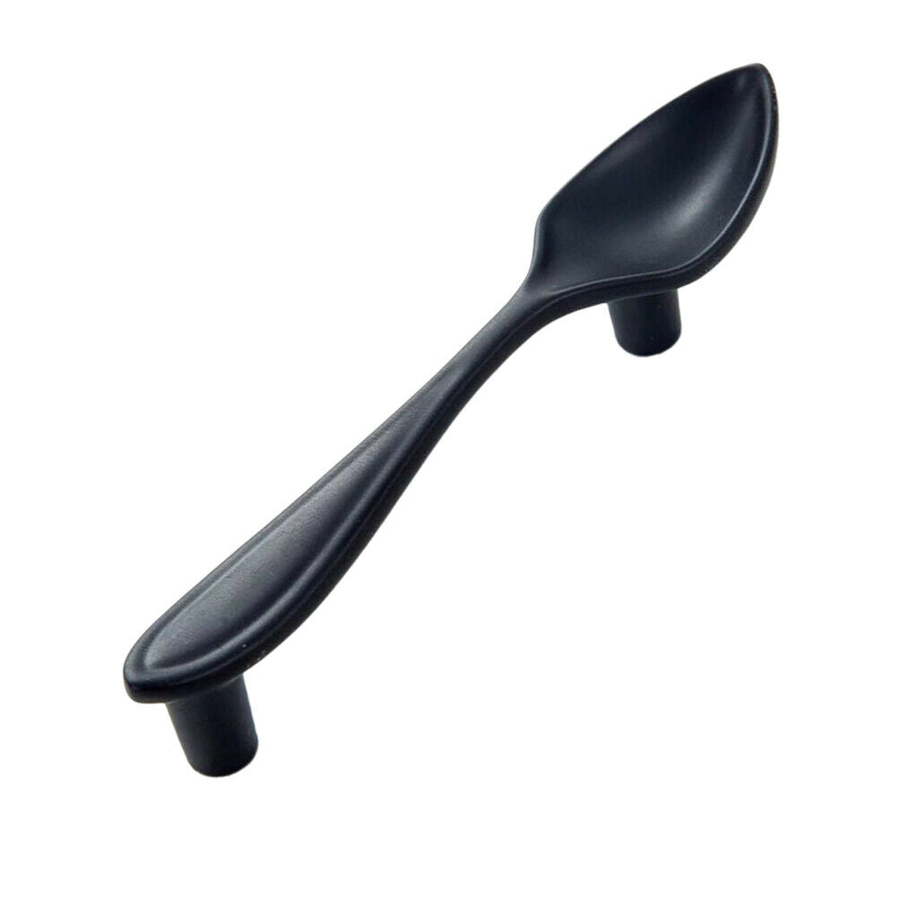 3 Pieces Pull Handle Kitchen Cabinet Cupboard Drawer Door Knob Black