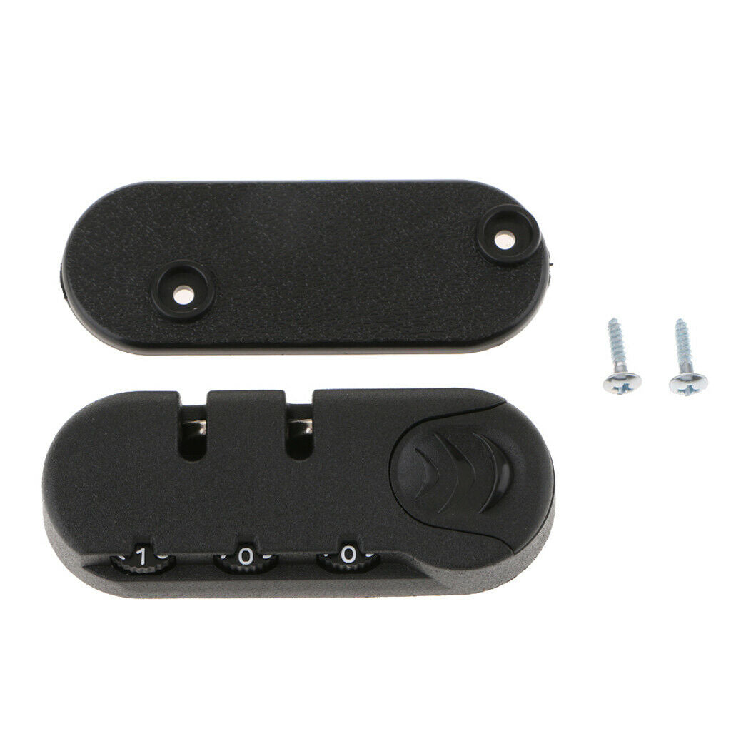 3-digit Combination Resettable Luggage Case Code Lock Padlock DS 004A