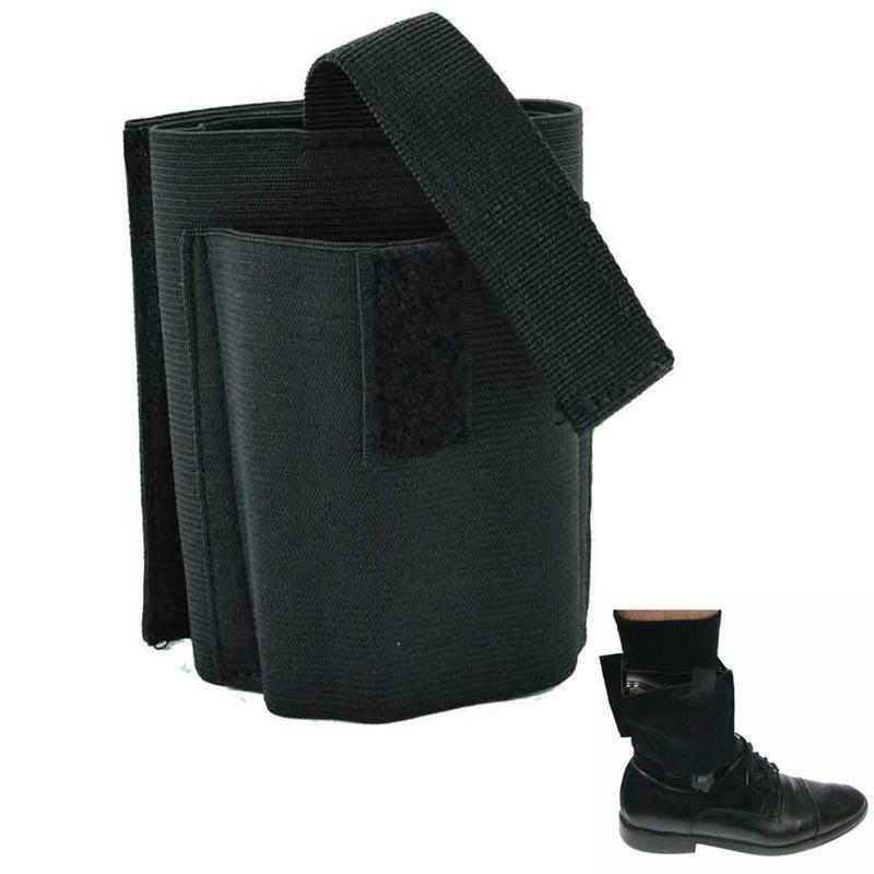 Universal Right/Left Ankle Leg Elastic Holster For LCP/LC9/PF9 Outdoor Hunting