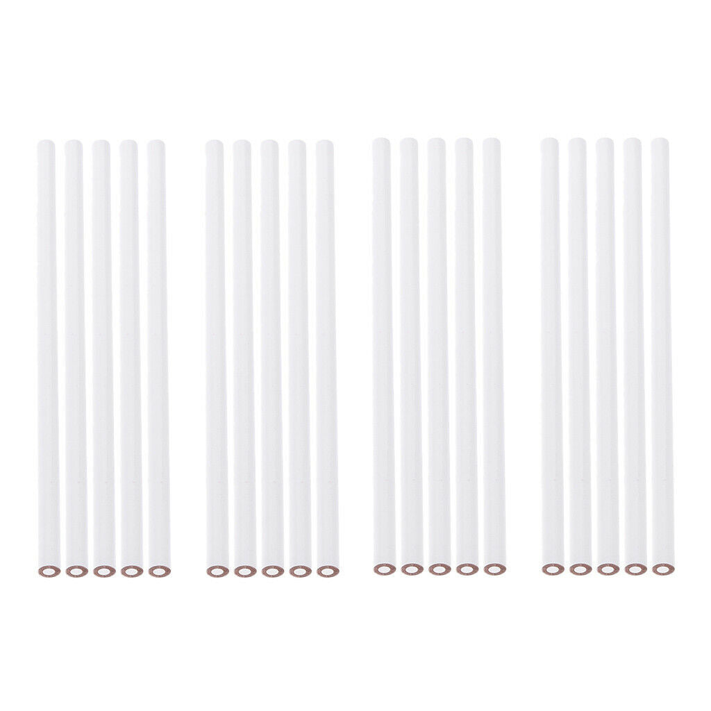 20pc White HB  Pencil Marker for Wood Paper Glass Fabric Marking Drawing