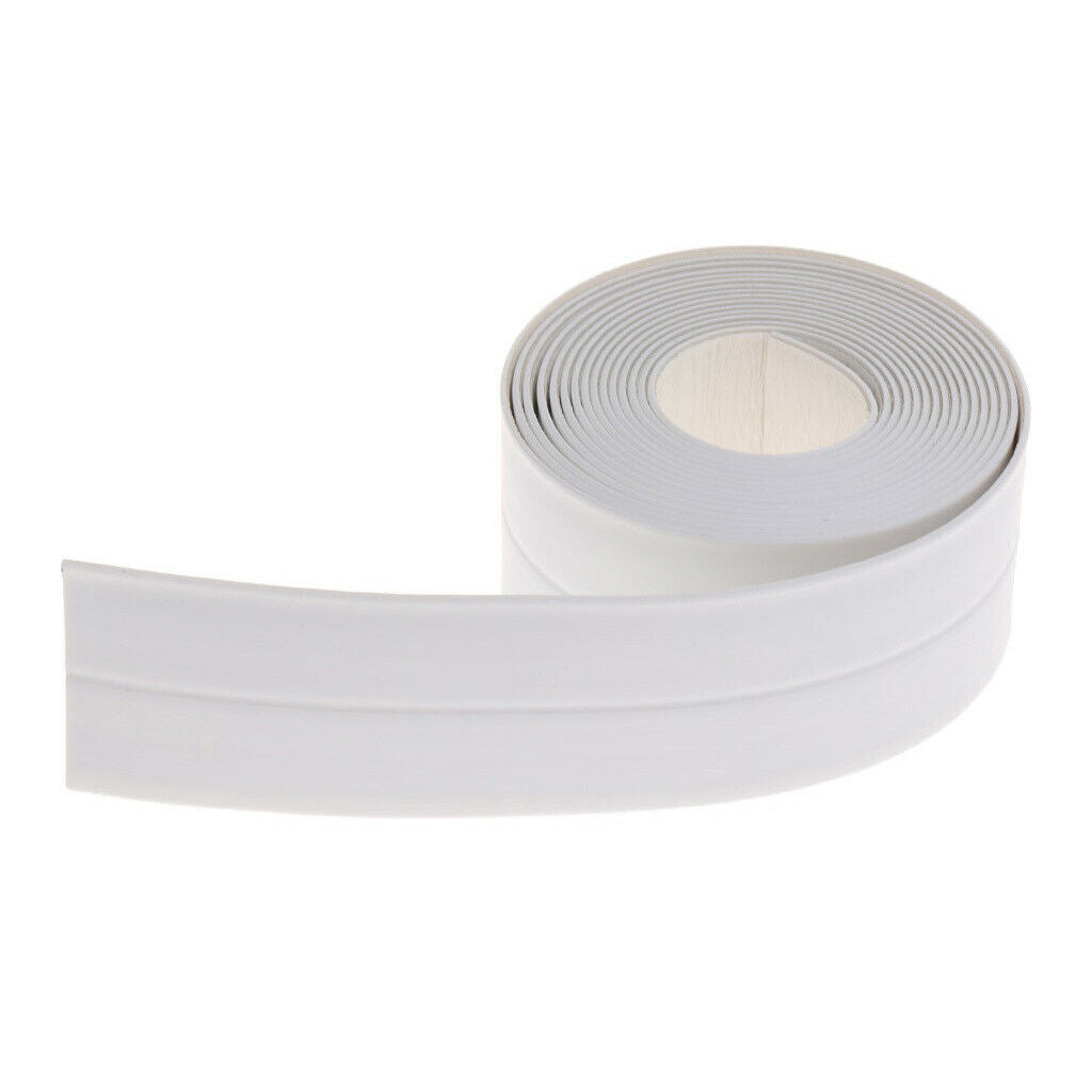 2 Pcs 1M Self Adhesive Sealing Tapes for Bathroom Floor Repair Caulk Strip
